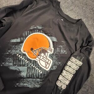Cleveland Browns Combine Long Sleeve NFL Apparel Shirt Men's XL